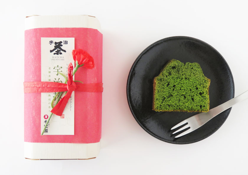 母の日限定特別パッケージでお届け！京都宇治抹茶パウンドケーキ