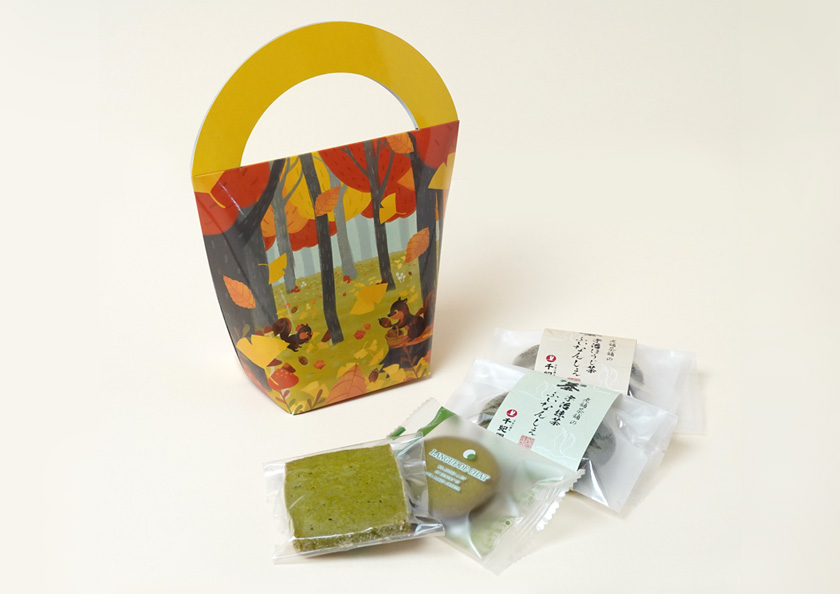 秋のプチギフトに京都宇治抹茶を贅沢に使用した宇治抹茶焼き菓子はいかがでしょうか