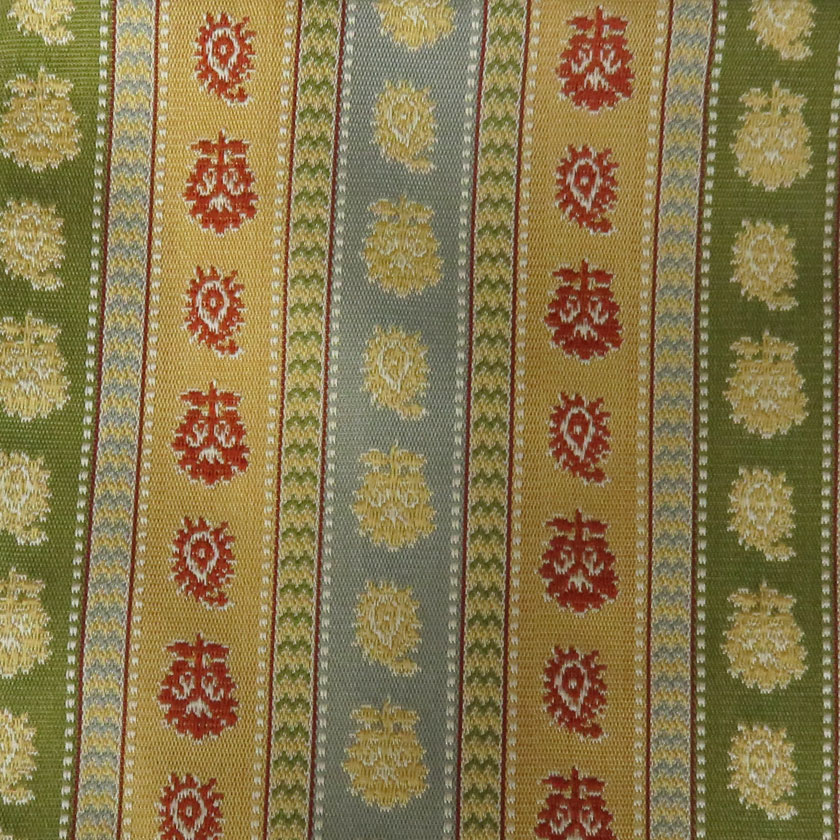 茶道具 古帛紗（こぶくさ） 古帛紗 縞小花紋 名物裂西陣織 古袱紗