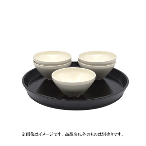 茶道具 盆（ぼん） 大円盆 掻合 円能斎好写　※茶碗は別売りです。