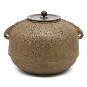 茶道具 炉釜（ろがま） 海老窯 炉用 大國 藤兵衛