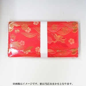 茶道具 三ツ折懐紙入 人絹 赤 ※画像はイメージです。柄の指定は出来ません。