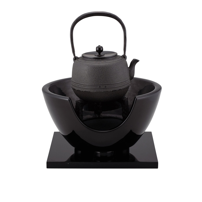茶道具 風炉（ふろ） 紅鉢 黒 尺〇 宗伴 ※画像はイメージです。商品名 