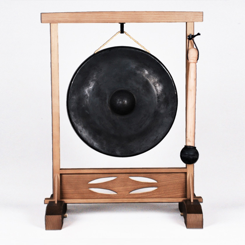 銅鑼 銅器 ドラ 鍾 鳴物 ゴング 45cm - パーカッション・打楽器