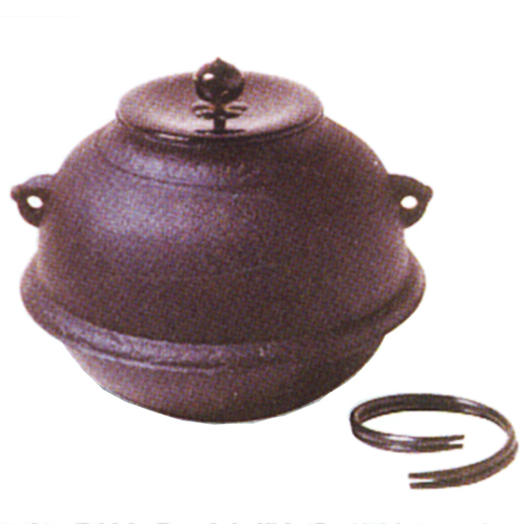 茶道具 風炉釜（ふろがま） 志きの釜 真形釜 （風炉用に）｜茶道具