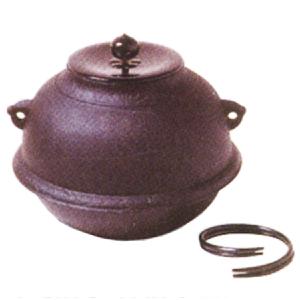 茶道具 風炉釜（ふろがま） 志きの釜 真形釜 （風炉用に）