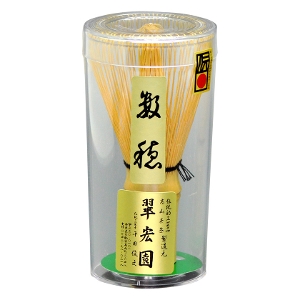 茶道具 茶筅（茶筌・ちゃせん）・くせ直し 茶筅 数穂 奈良県高山 翠宏園
