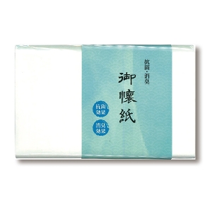 茶道具 懐紙（かいし） 抗菌・消臭懐紙 1帖入（30枚入）