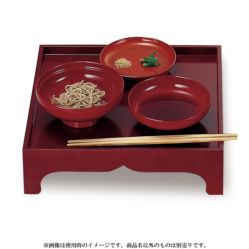 茶道具 懐石道具 蕎麦懐石道具一式 木製 木箱 - 漆芸
