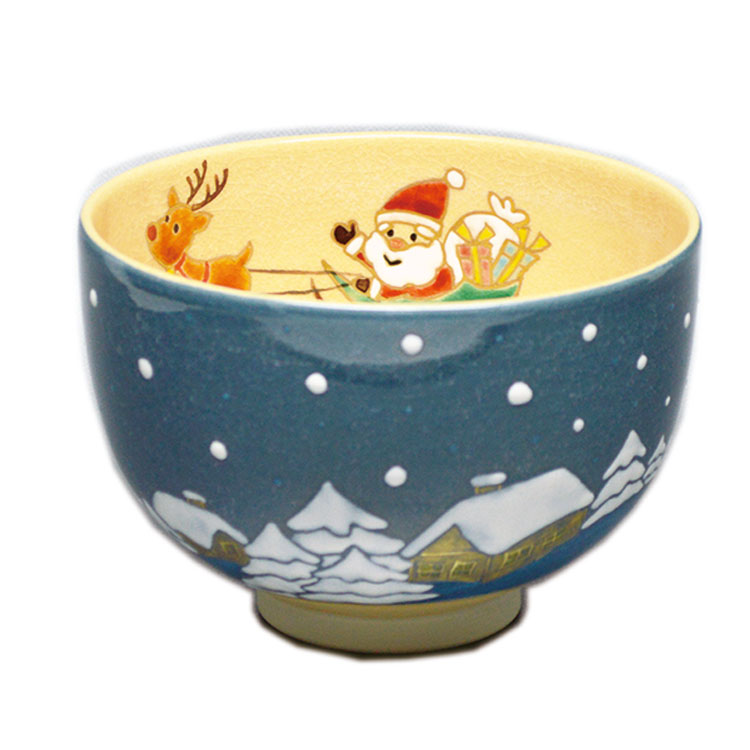 茶道具 抹茶茶碗（まっちゃちゃわん） 茶碗　クリスマス 山川 敦司 作