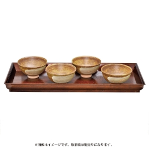 茶道具 盆（ぼん） 長盆 吹漆 木製