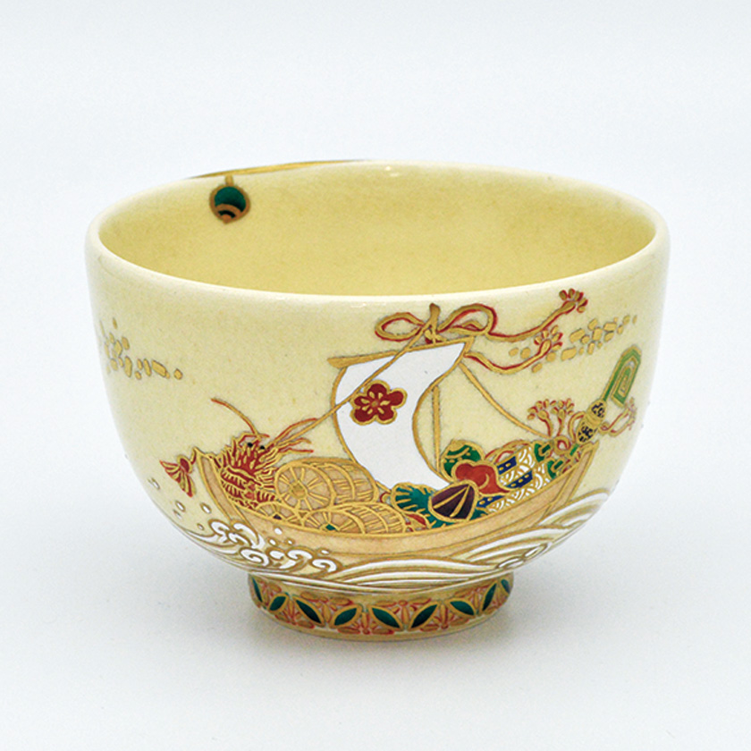 抹茶碗⭐️志野焼⭐️蔵保管 - 陶芸