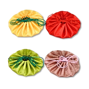 茶道具 帛紗などの小物 袖落 黄・赤・緑・ローズから色をお選びください。商品は1個の価格です。