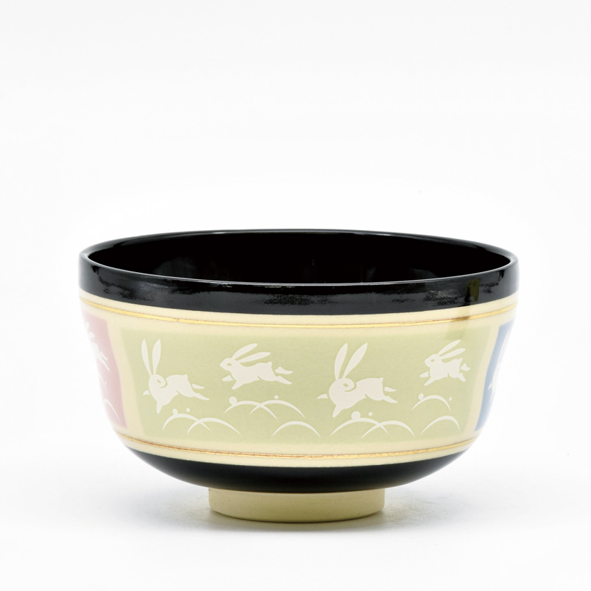 茶碗　茶盌　陶器　茶道具　japaneseceramic高さ約9cm