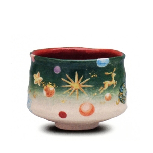 茶道具 抹茶茶碗（まっちゃちゃわん） クリスマス飾り 茶碗 吉村 楽入